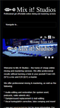 Mobile Screenshot of mixitstudios.co.uk